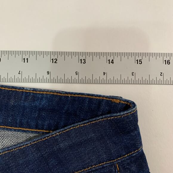 IRO JEANS 27 Womens Alyson Skinny Jeans Low Rise Dark Blue Retro Y2K - Picture 6 of 10